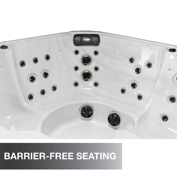 London SE 6-Person 48-Jet Hot Tub