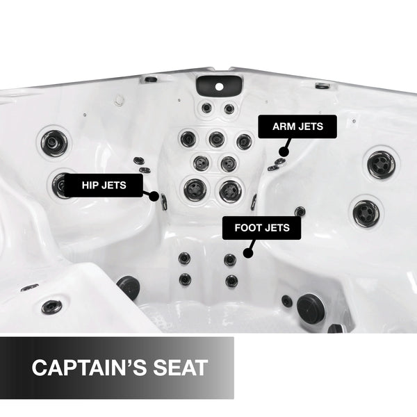 Niagara Falls 7-Person 60-Jet Hot Tub