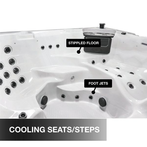 Niagara Falls 7-Person 60-Jet Hot Tub