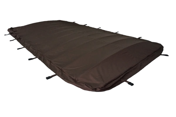 Rolling Spa Cover - 84 inch Spa - Brown