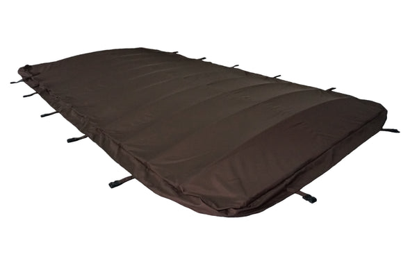 Rolling Spa Cover - 90 inch Spa - Brown