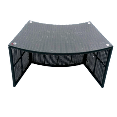 Glass Top Bar - Round Spa Surround Furniture