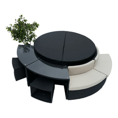 Side Table - Round Spa Surround Furniture