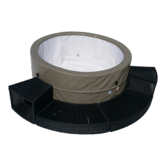 Side Table - Round Spa Surround Furniture