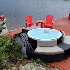Okanagan 4-Person 10-Jet Portable Hot Tub